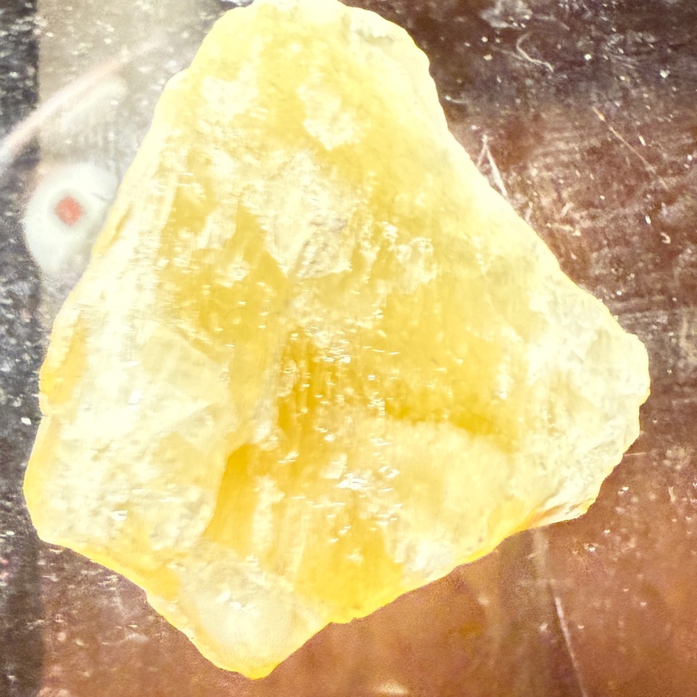 Yellow fluorite Decorative Stone Accent